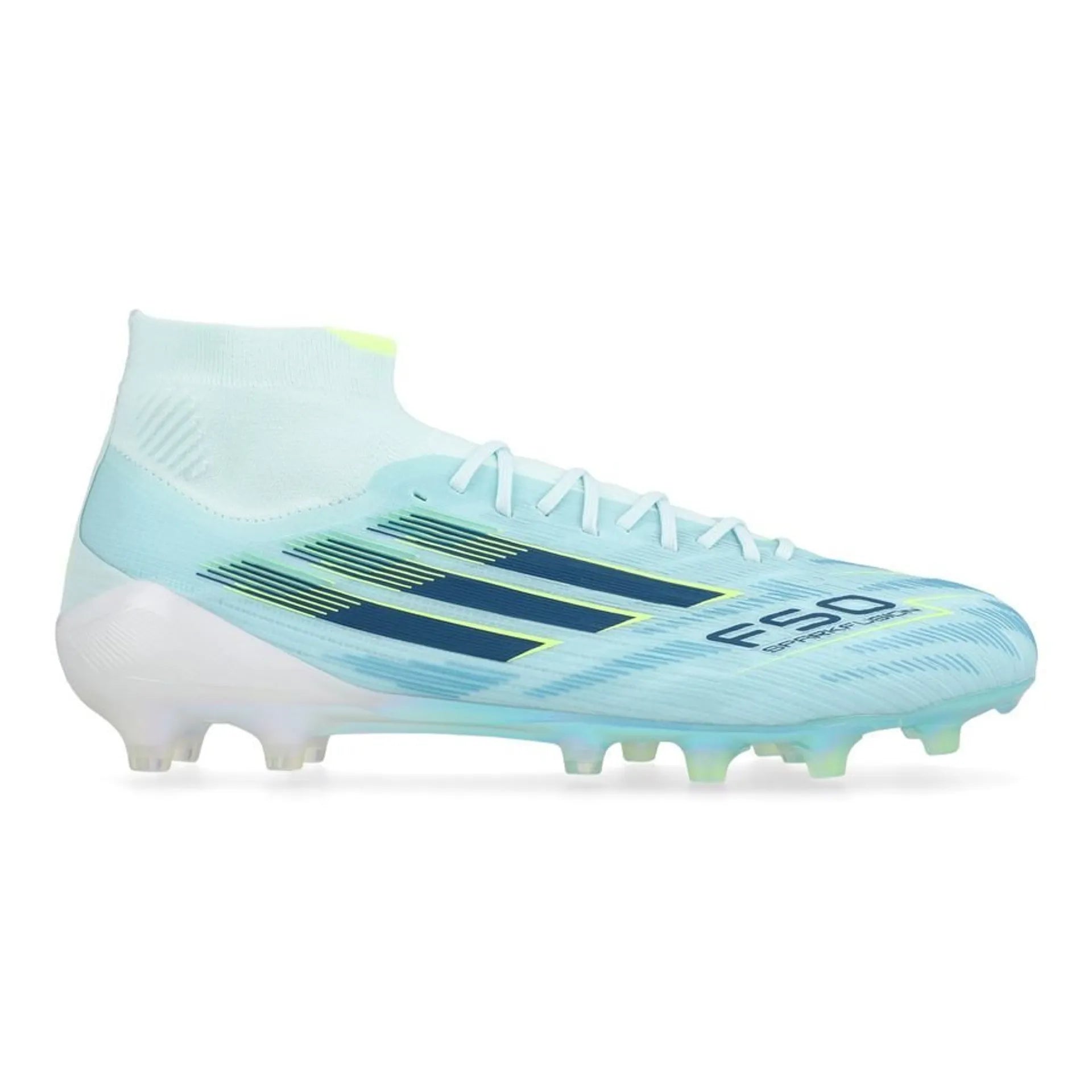 adidas F50 Sparkfusion Elite Mid Cut FG/AG Ice Cold Precision - Almond