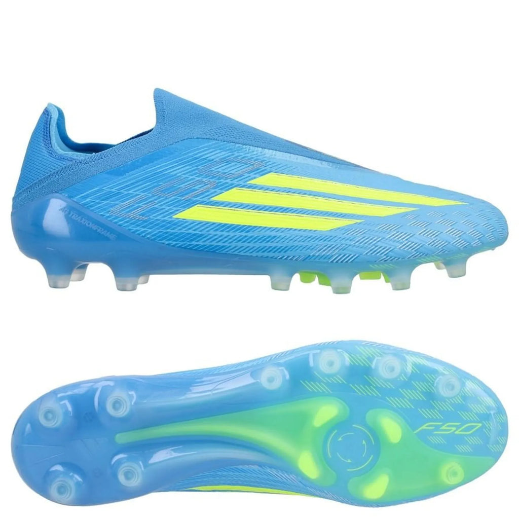 adidas F50 Elite Laceless AG Ice Cold Precision - Lucid Ray